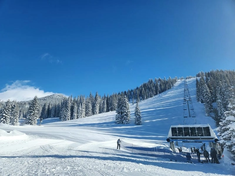 Mỹ thơ mộng với mùa đông tuyết rơi