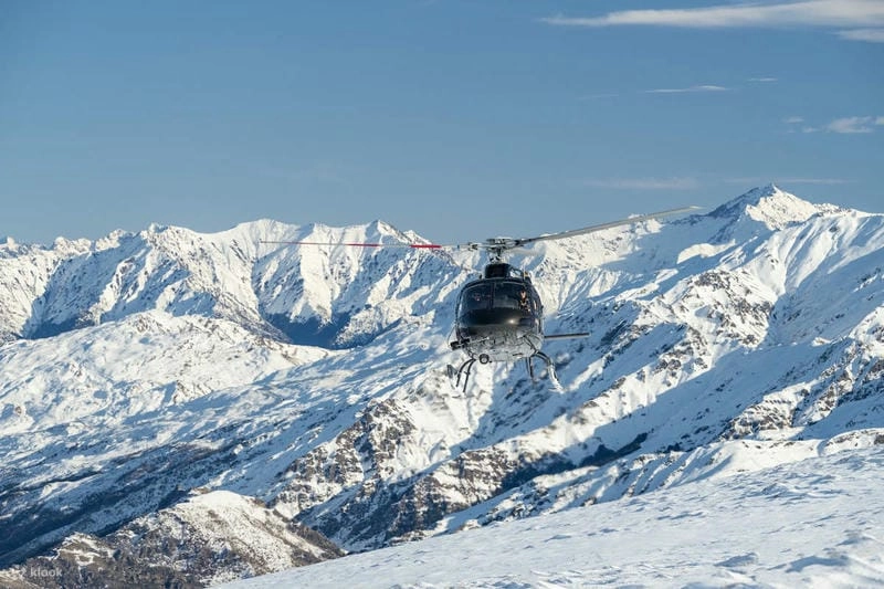 Bình minh tuyết rơi Queenstown đẹp nao lòng