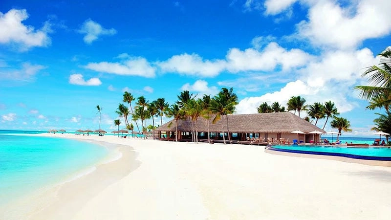 Bình minh Maldives đẹp đến nao lòng
