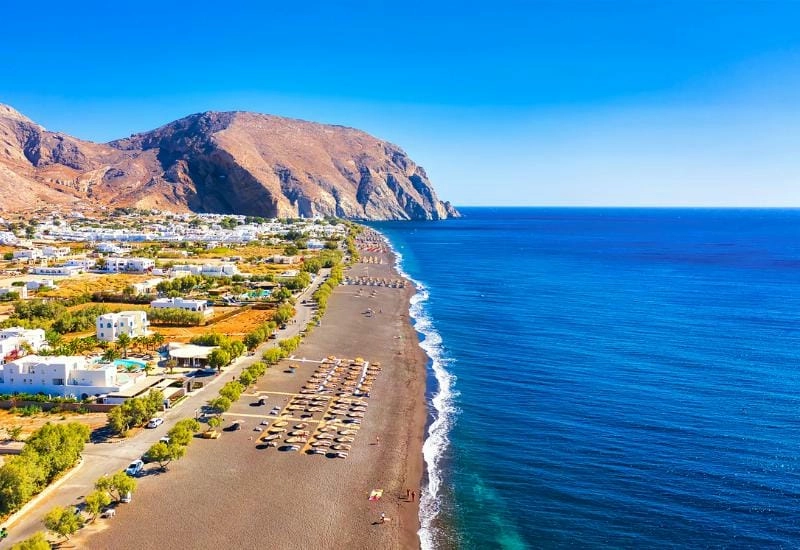 Bình minh Santorini đẹp đến nao lòng