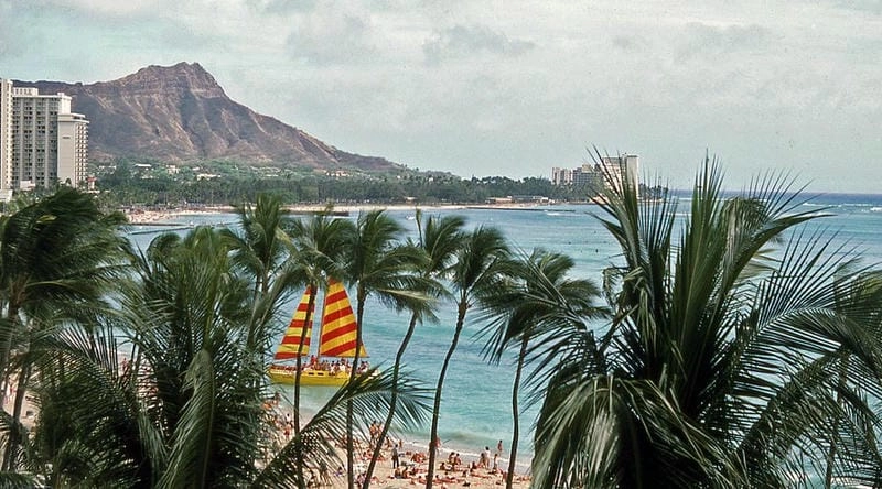 Biển xanh Waikiki vẫy gọi mùa hè