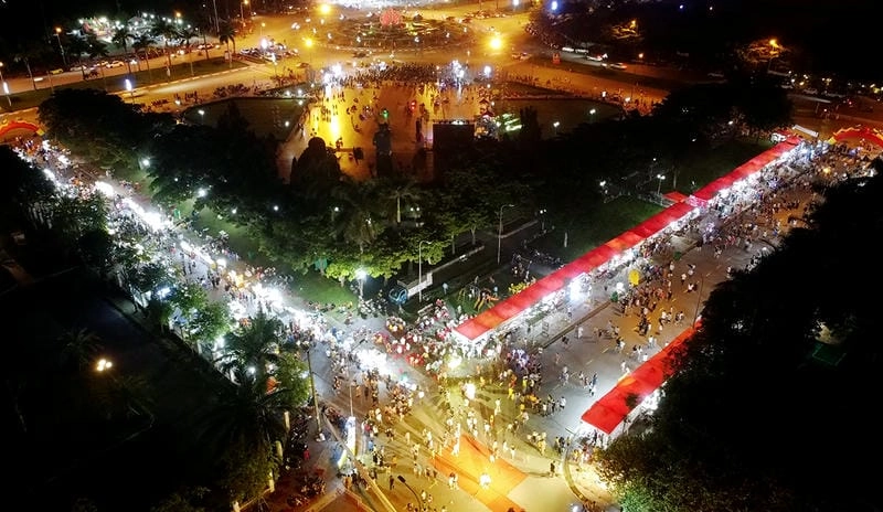 Lung linh khung cảnh Hà Tĩnh về đêm yên bình