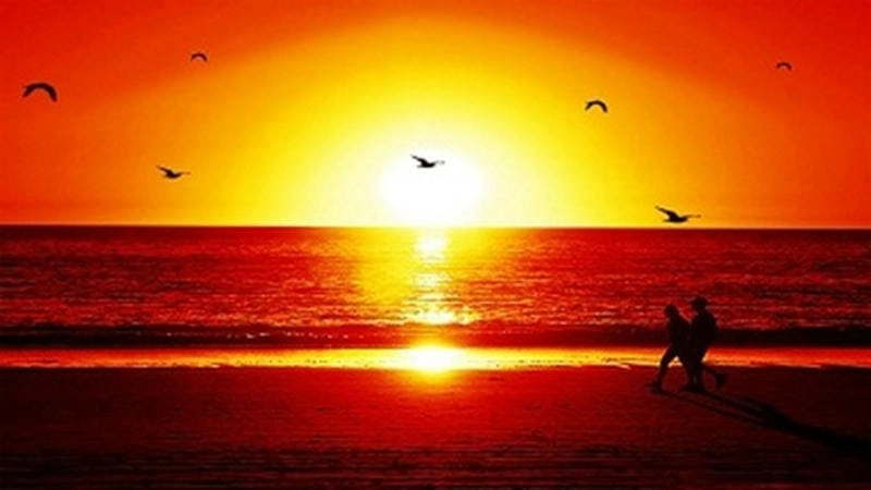 Thơ tình dịu nhẹ hoàng hôn Nha Trang