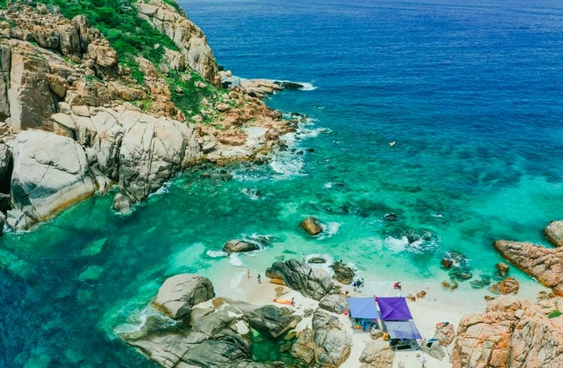 Tổng hợp ảnh biển Vĩnh Hy đẹp nhất