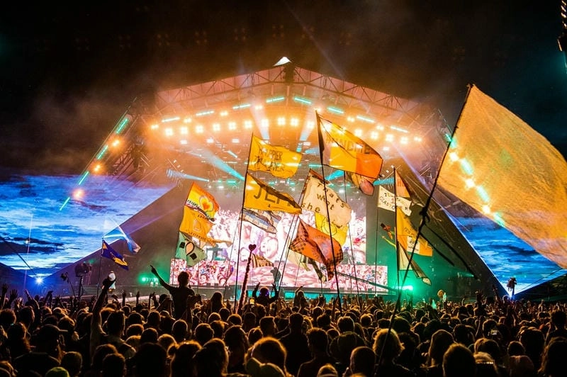 Lễ hội mùa hè Glastonbury nổi tiếng thế giới