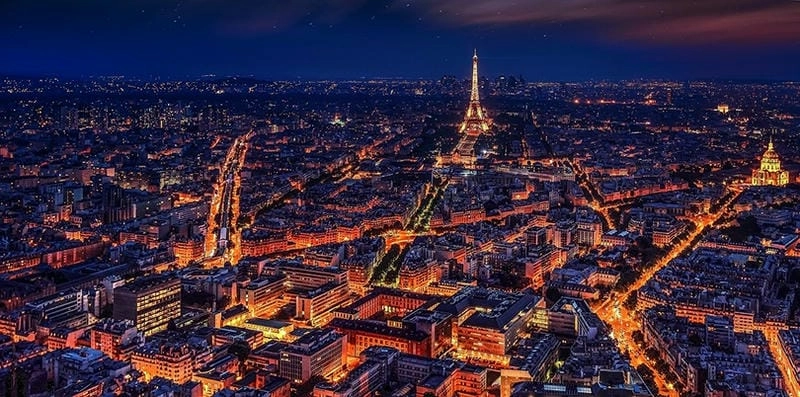 Mùa thu về đêm ở Paris lung linh huyền ảo