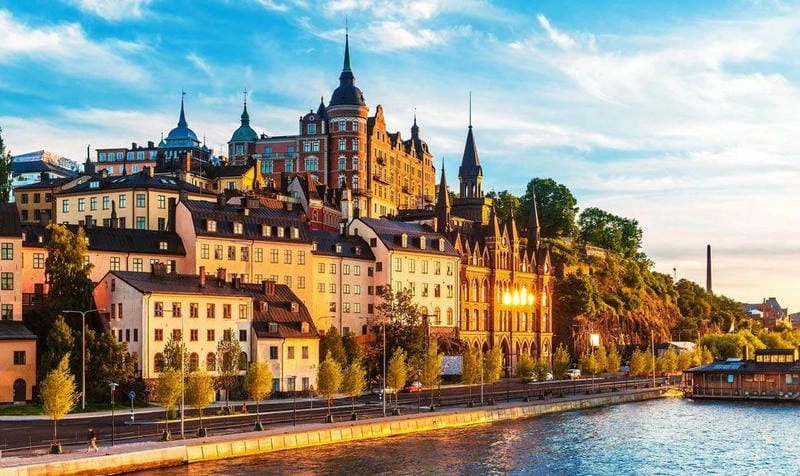 Địa điểm ngắm lá vàng Stockholm lý tưởng