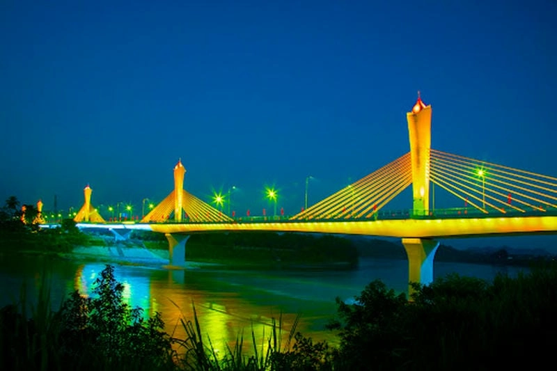 Mùa thu về đêm Tuyên Quang bình yên lạ thường