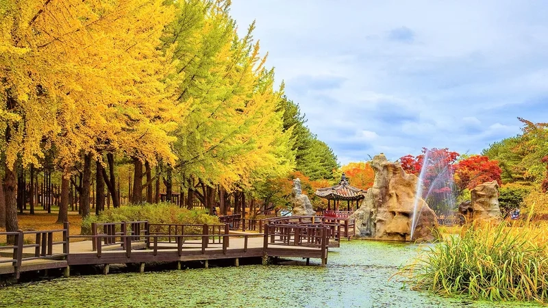 Lưu giữ kỷ niệm ngọt ngào tại Nami Island Hàn Quốc