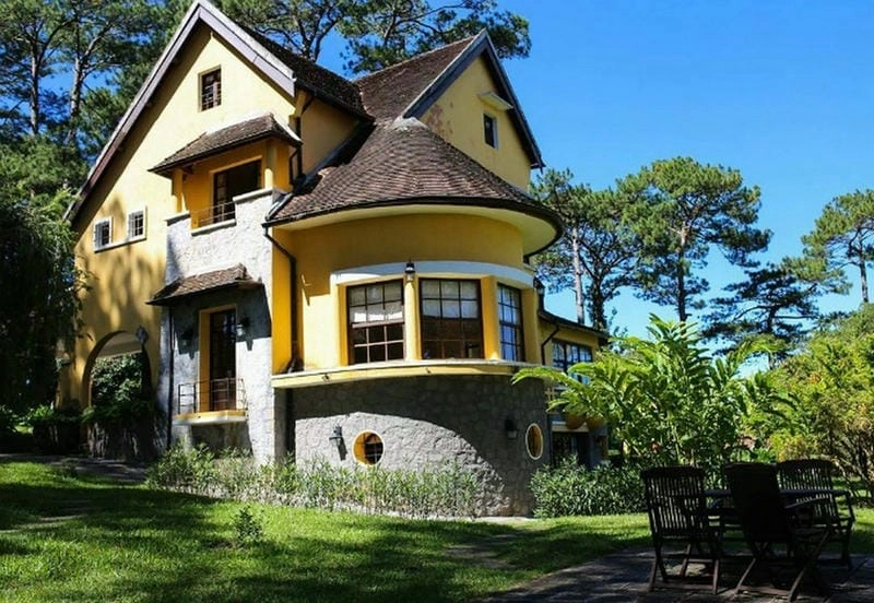 Kiến trúc nhà biệt thự Đà Lạt vừa cổ kính vừa hiện đại