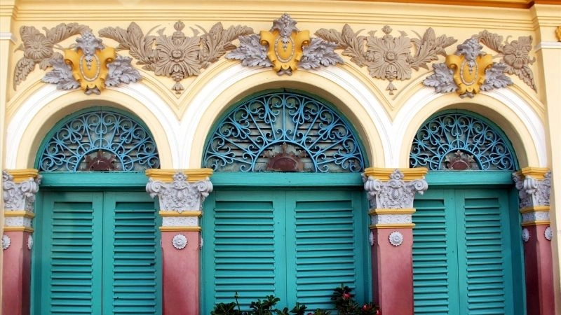 Cảnh quan Nhà cổ Bình Thủy thoáng đãng thanh lịch