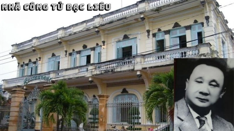 Nhà Công tử Bạc Liêu tọa lạc trên đường Điện Biên Phủ, ngay trung tâm thành phố Bạc Liêu. Đây là dinh thự cổ Bạc Liêu mang đậm dấu ấn kiến trúc Pháp