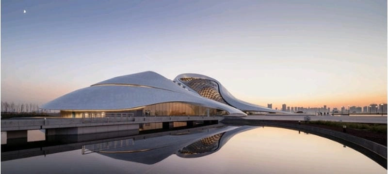 Chiêm ngưỡng Ảnh Nhà hát Opera Harbin Trung Quốc tuyệt đẹp