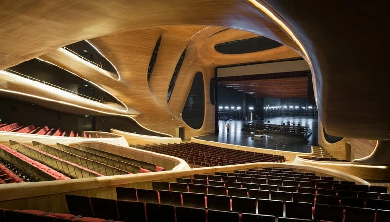 Thưởng thức nét độc đáo của Kiến trúc Nhà hát Opera Harbin