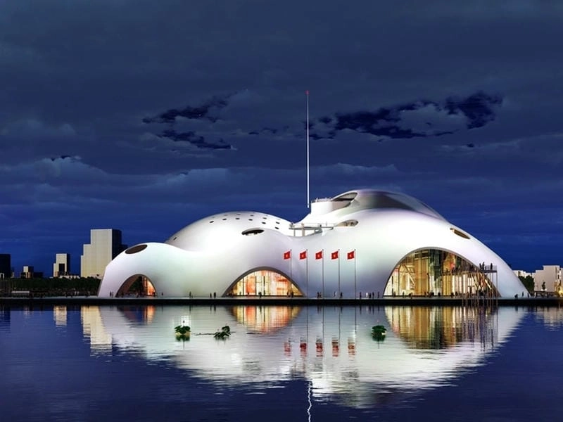 Hành trình khám phá Trung Quốc Nhà hát Opera Harbin tráng lệ