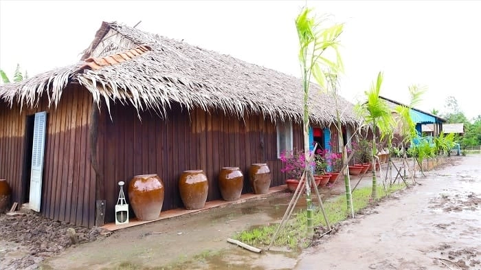 Thưởng thức vẻ đẹp Mái lá dừa Bạc Liêu mộc mạc