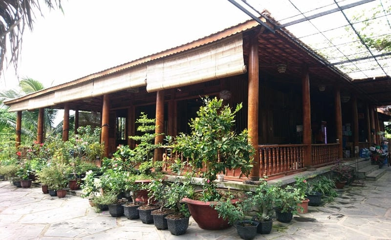 Đắm chìm trong hoàng hôn lãng mạn tại Nhà lá Vĩnh Long