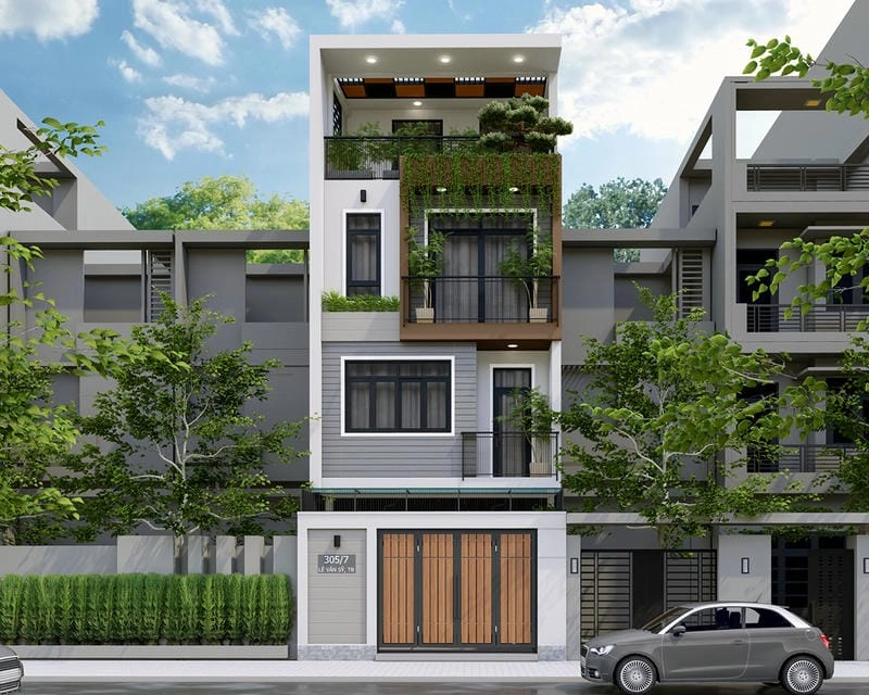 Bình minh rực rỡ trên Nhà phố hiện đại Quảng Nam mang vẻ đẹp thanh bình