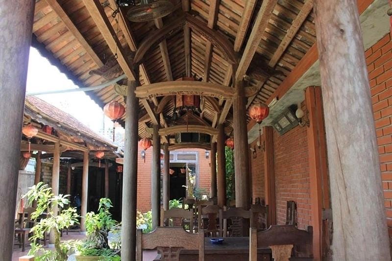 Nhà gỗ 3 gian đơn giản tại Nam Định với chi phí hợp lý và thiết kế tinh tế