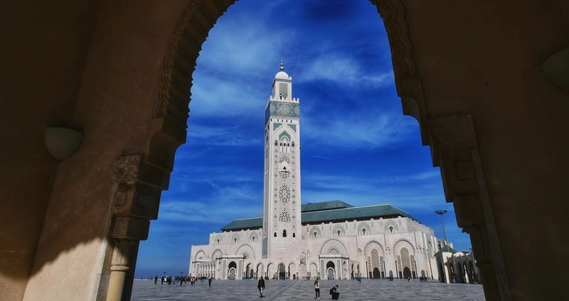 Điểm nhấn Casablanca chính là Nhà thờ Hồi giáo Hassan II