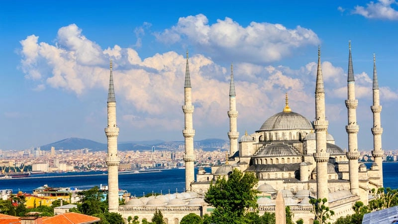 Chiêm ngưỡng Blue Mosque Istanbul hình ảnh ngoạn mục
