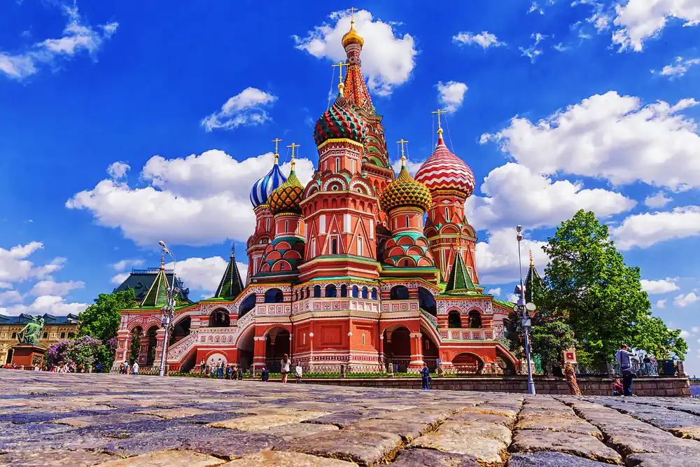 Vẻ đẹp kiến trúc đầy màu sắc của St. Basil's Cathedral