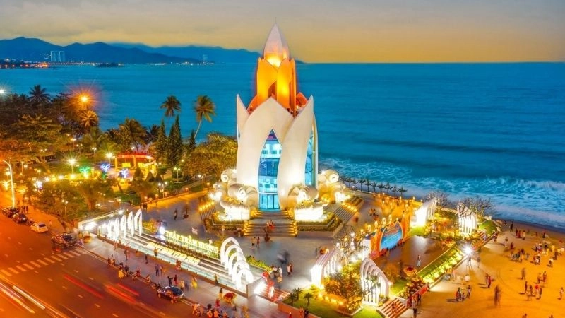 Bãi biển Nha Trang ảnh lưu giữ vẻ đẹp biển xanh