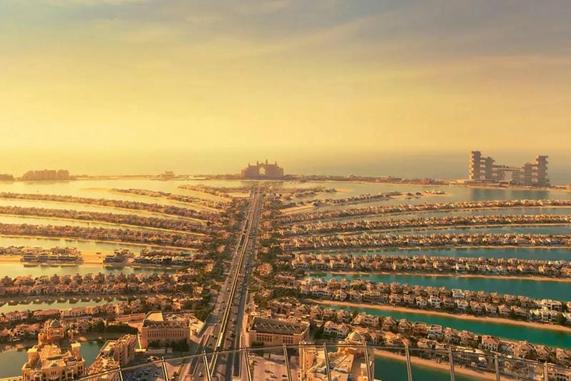 Thiết kế Palm Jumeirah đẳng cấp kiến trúc thế giới