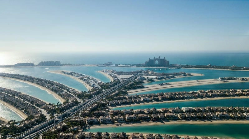 Đảo nhân tạo Dubai Palm Jumeirah kỳ tích hiện đại