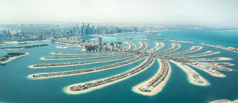 Du lịch Dubai cùng Palm Jumeirah trải nghiệm tuyệt vời
