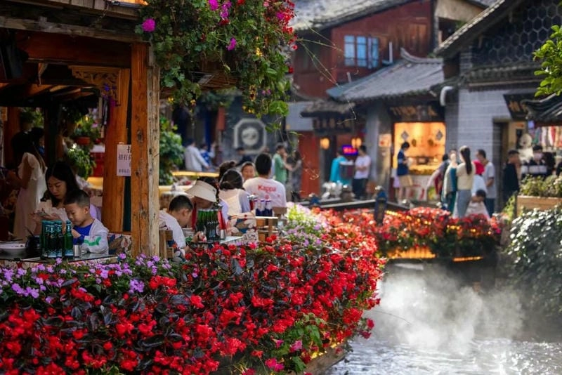 Tham quan thành phố lệ giang với nhiều thắng cảnh nổi bật