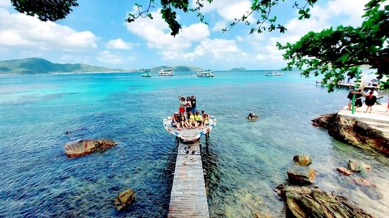 Ảnh Nam Du đẹp lưu giữ khoảnh khắc biển trời tuyệt mỹ