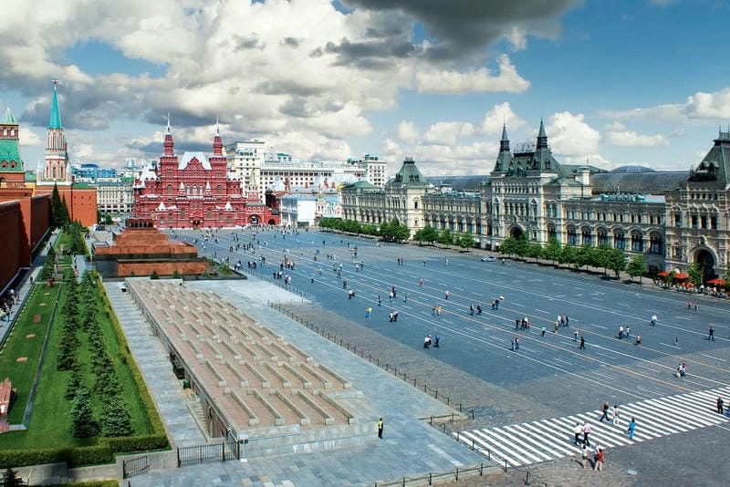 Tìm hiểu văn hóa Nga Quảng trường Đỏ qua các công trình nổi bật