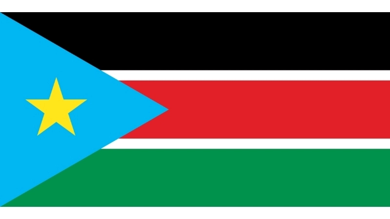Đặc điểm hình dạng của quốc kỳ Nam Sudan hiện tại