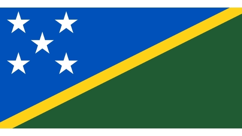 Đặc điểm hình dạng của quốc kỳ Quần đảo Solomon hiện tại