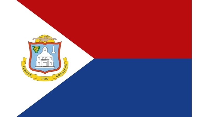 Đặc điểm hình dạng của Quốc kỳ Sint Maarten hiện tại