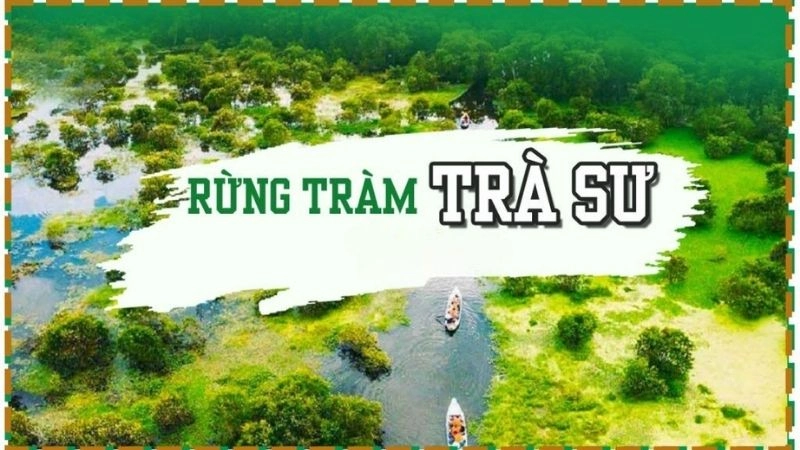 Rừng tràm Trà Sư tọa lạc tại huyện Tịnh Biên, tỉnh An Giang, là điểm du lịch sinh thái nổi tiếng của Miền Tây