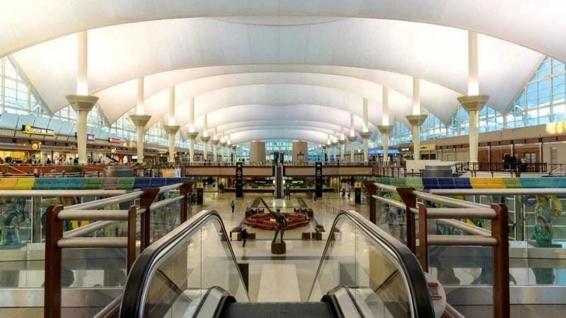 Thiết kế Mái che Sân bay Denver đẹp mắt