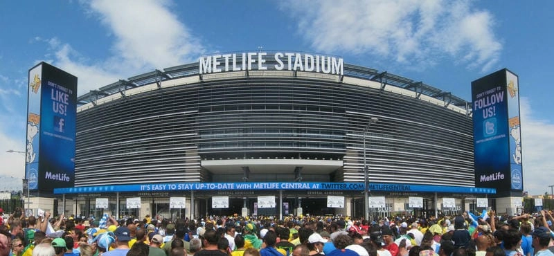 Thưởng thức View từ MetLife Stadium bao quát thành phố