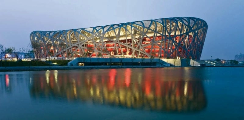Trải nghiệm không gian hoành tráng tại Sân vận động Quốc gia Bắc Kinh