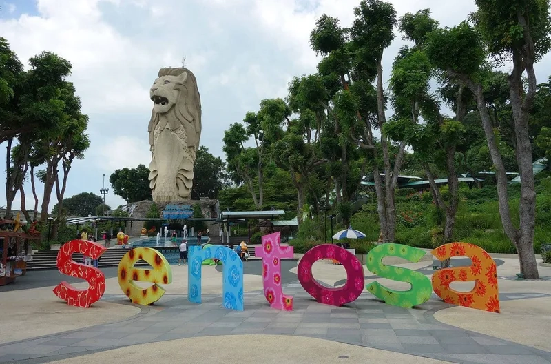 Chụp ảnh cực đẹp khi đến Sentosa Island