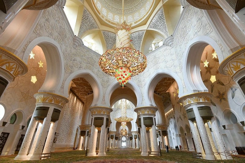 Tham khảo Sheikh Zayed Grand Mosque hình ảnh sắc nét