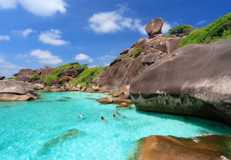 Similan Islands bức tranh thiên nhiên sống động