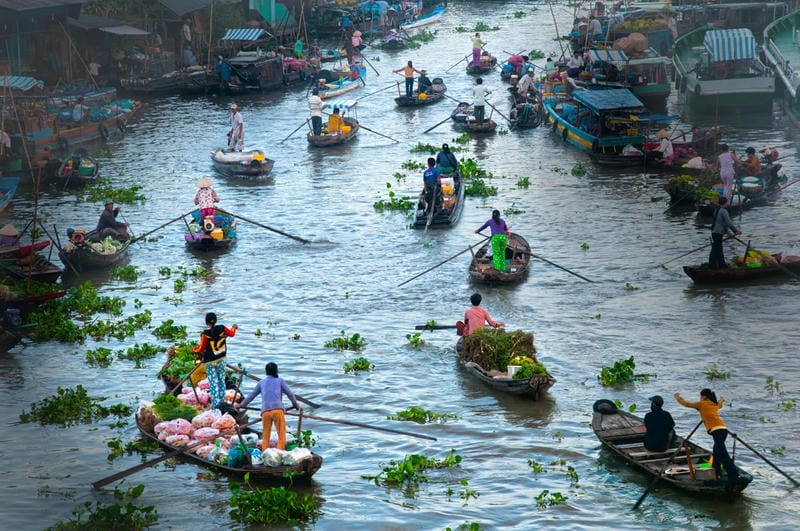 Kênh rạch thơ mộng ở sông nước Sóc Trăng