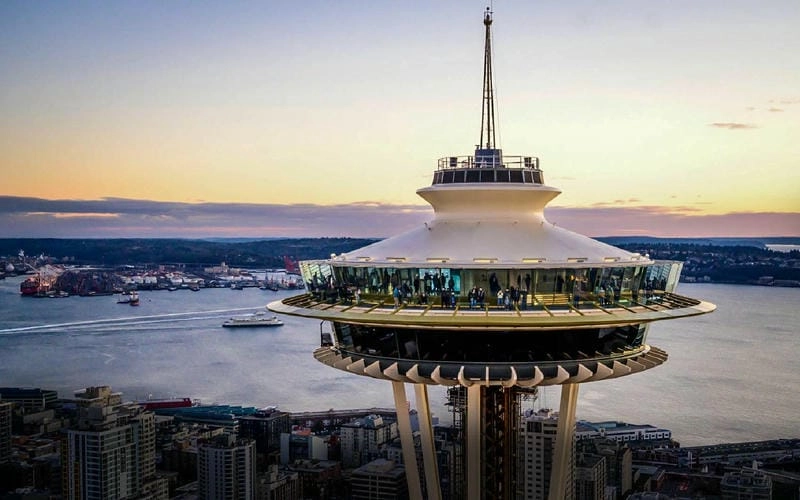 Điểm nhấn đặc biệt trong Thiết kế Space Needle của Seattle