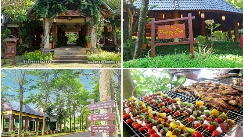 Bình yên Thác Giang Điền giữa rừng xanh