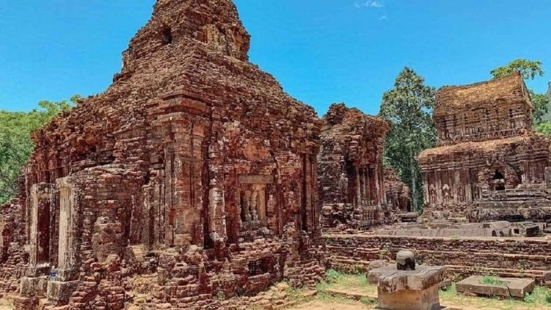 Thánh địa Mỹ Sơn Quảng Nam ảnh ghi dấu thời gian