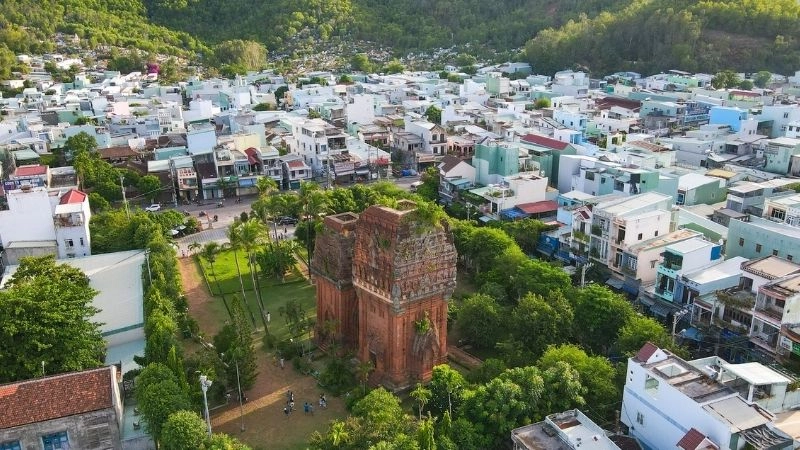 Tháp Đôi Quy Nhơn ảnh lưu giữ vẻ cổ kính