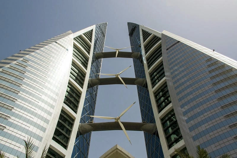Kiến trúc Bahrain World Trade Center độc đáo hiện đại