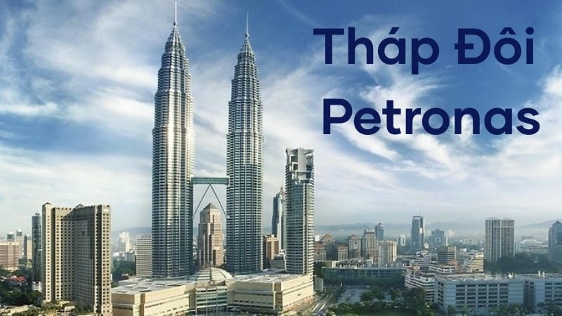 Vị trí và kiến trúc nổi bật của tháp đôi